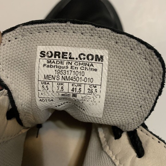Sorel Men’s Grit Waterproof Chukka Sneaker Color Black Size 8.5 main image 12